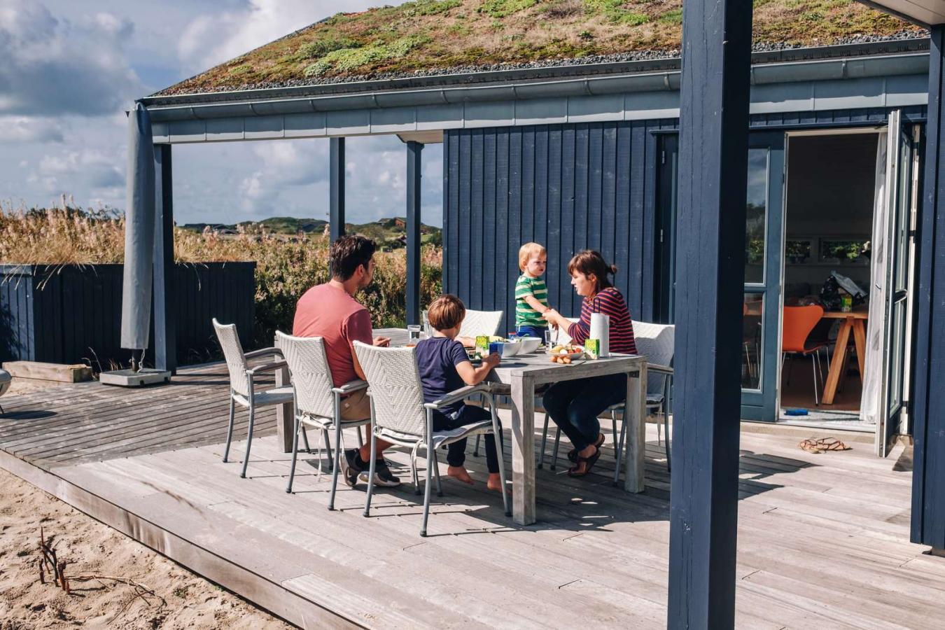 Holiday house at the North Sea