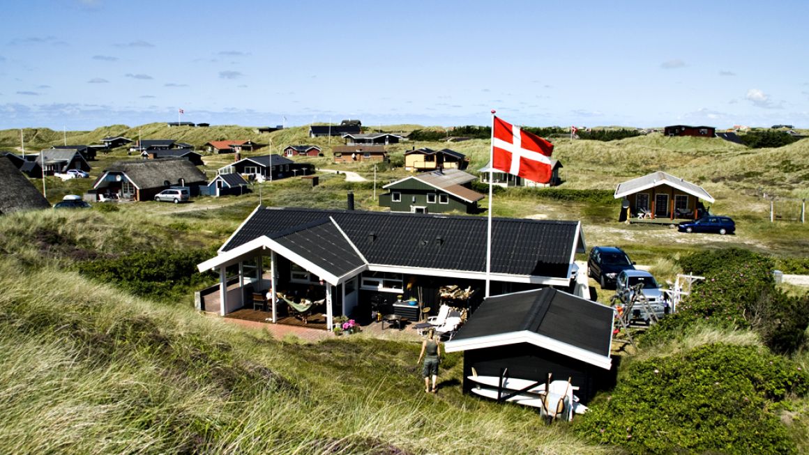 Holiday house at the North Sea