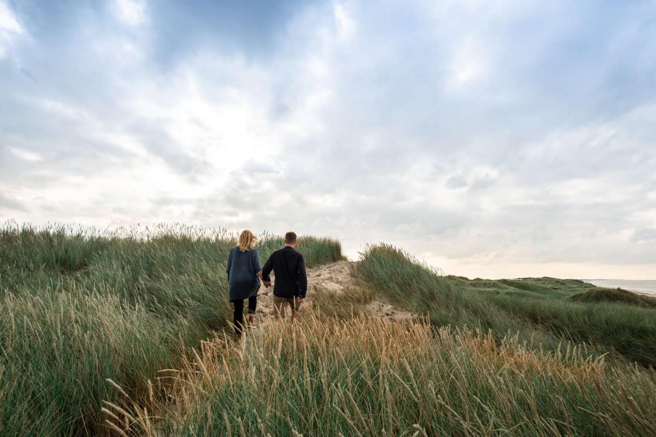 Vandretur ved Vesterhavet