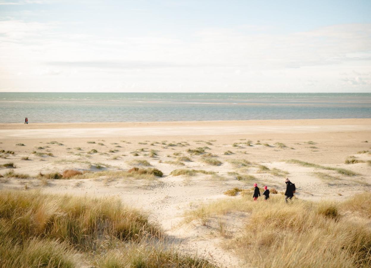 Vandretur i klitterne