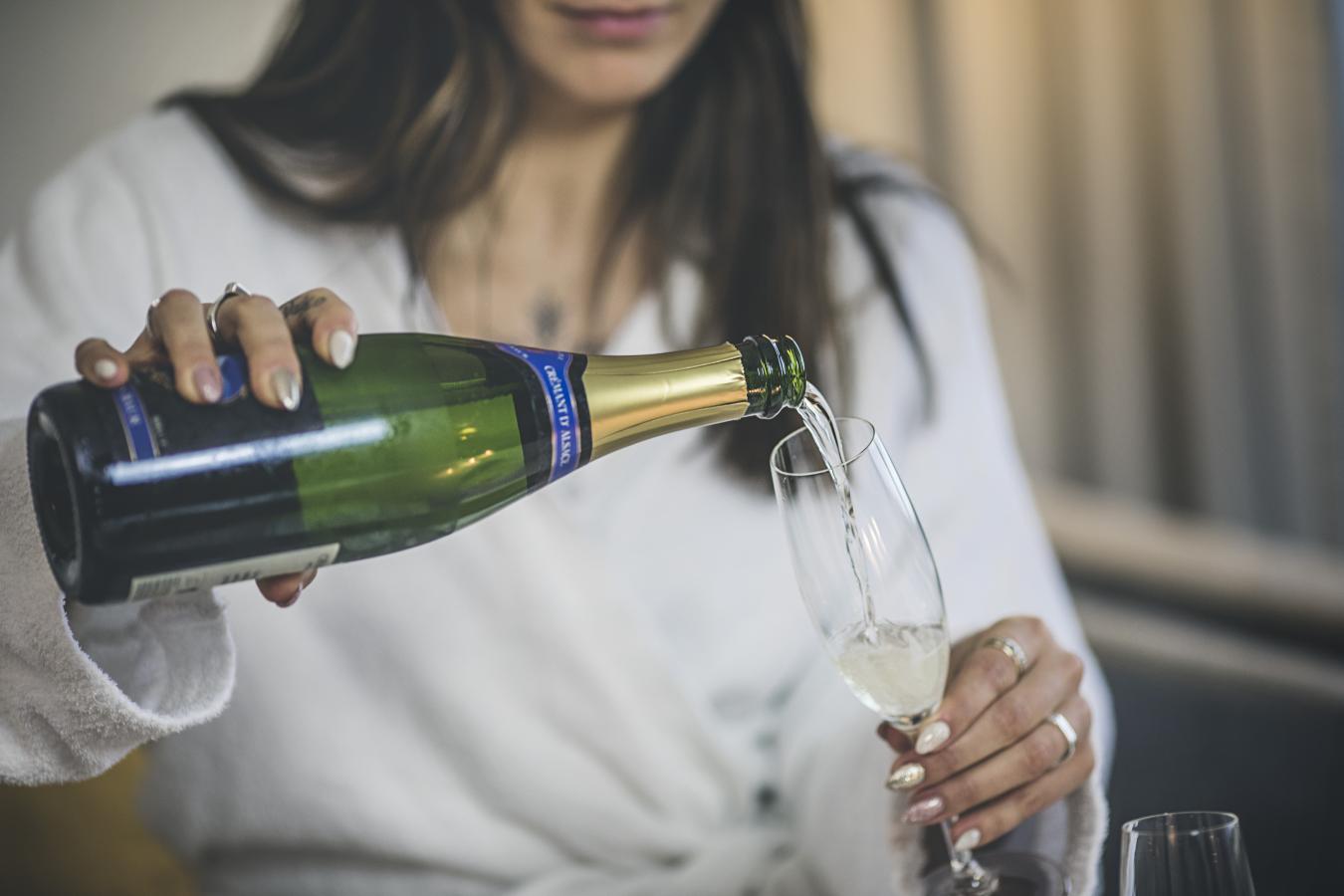 Fjordgaarden - wellness - champagne