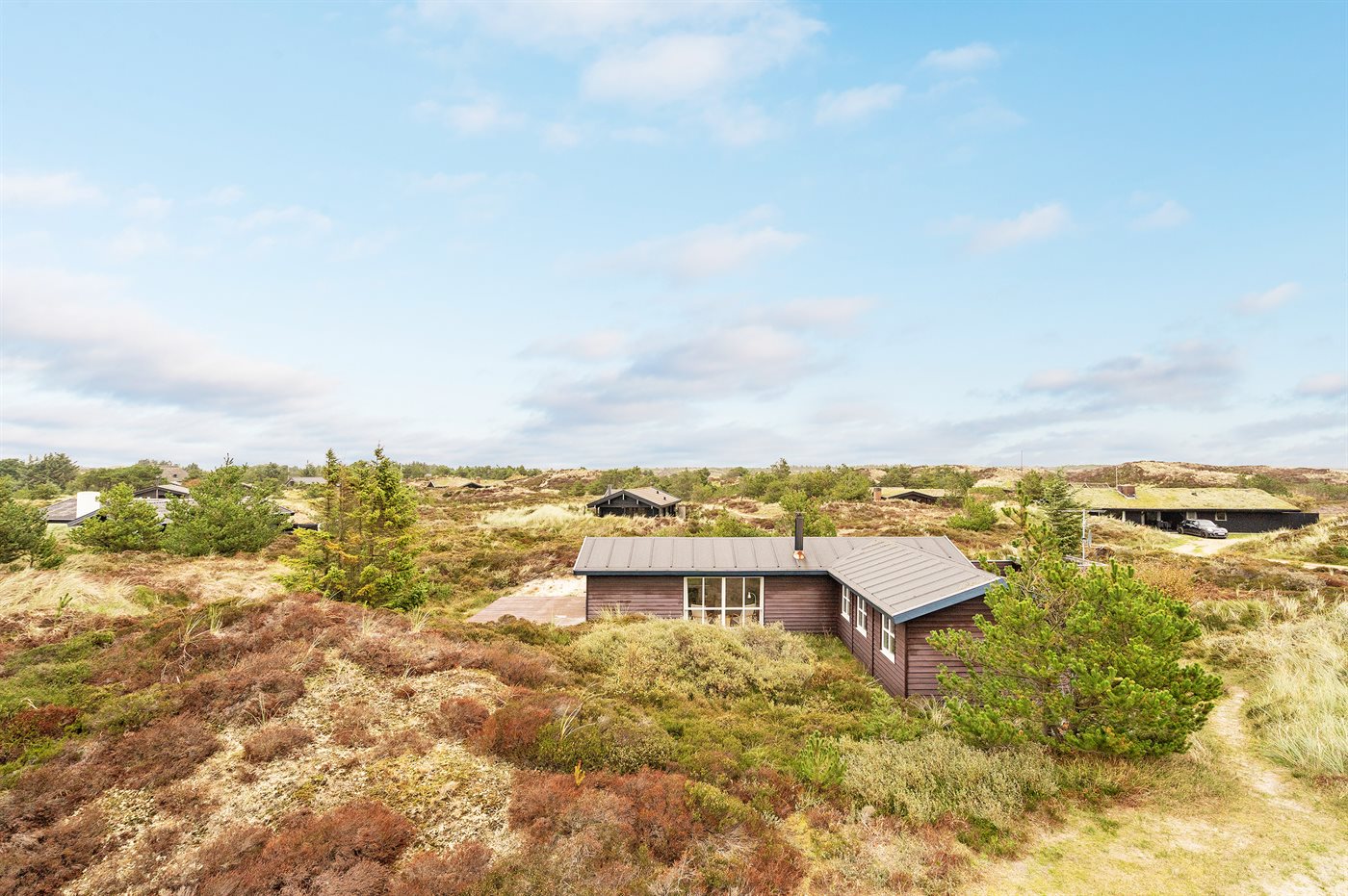 Feriehus i smukt landskab i Grærup, Oksbøl