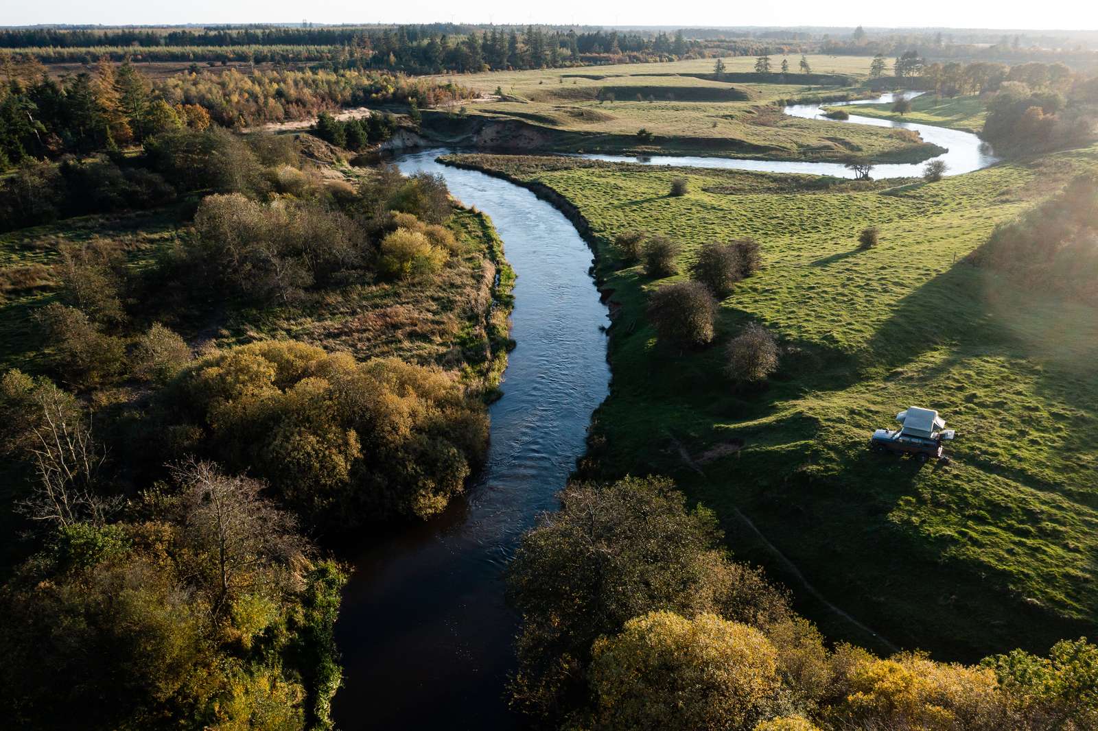 Udsigt over Skjern Å