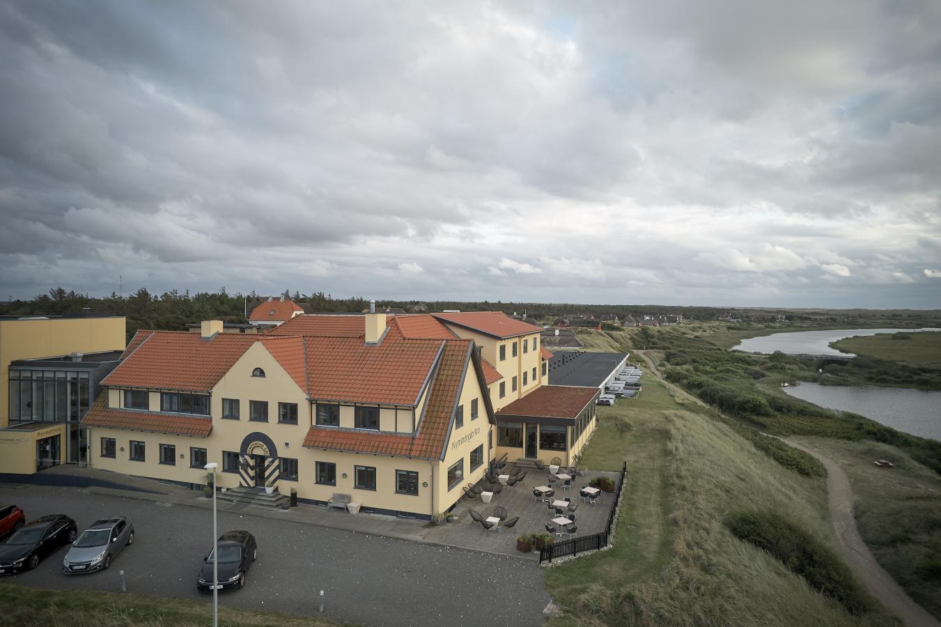 Udsigt over Nymindegab Kro