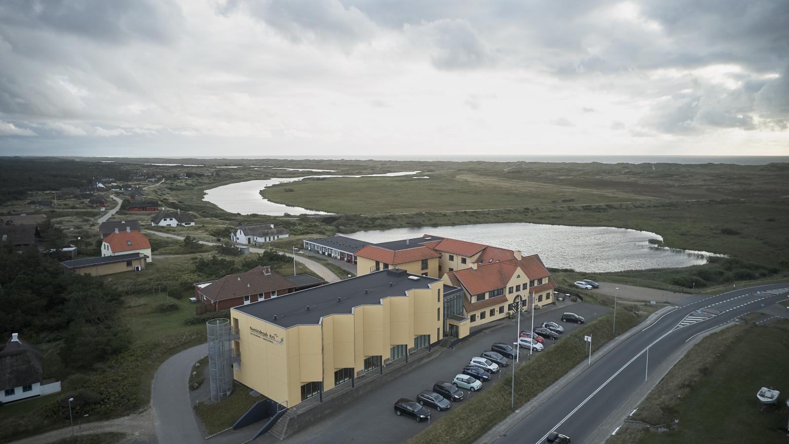 Udsigt over Nymindegab Kro