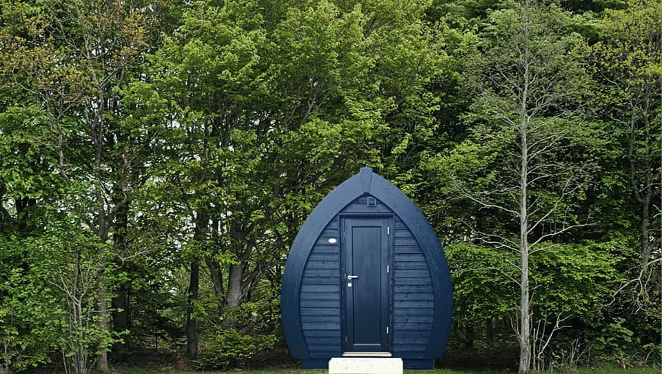 Hytte bygget af Annebergs Limtræ