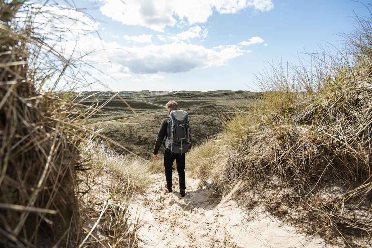 Vandre - forår - Hvide Sande - klitter