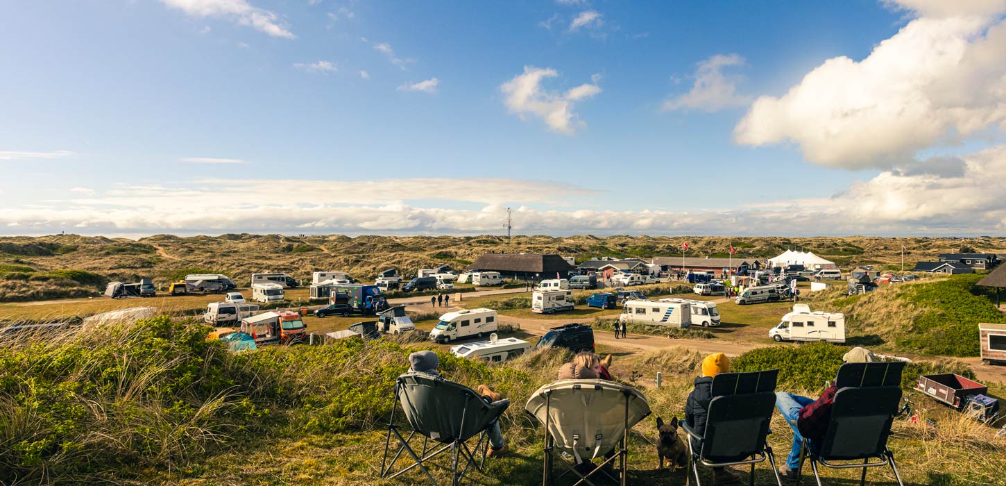 Vejers Camping udsigt