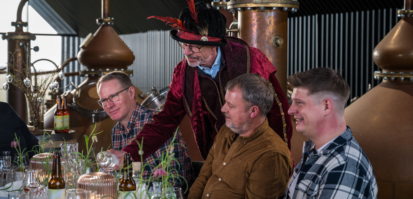 Vesterhavskøkkenets påskefrokost ved Stauning Whisky