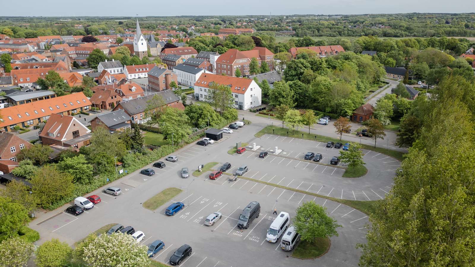 Autocamper parkering Varde