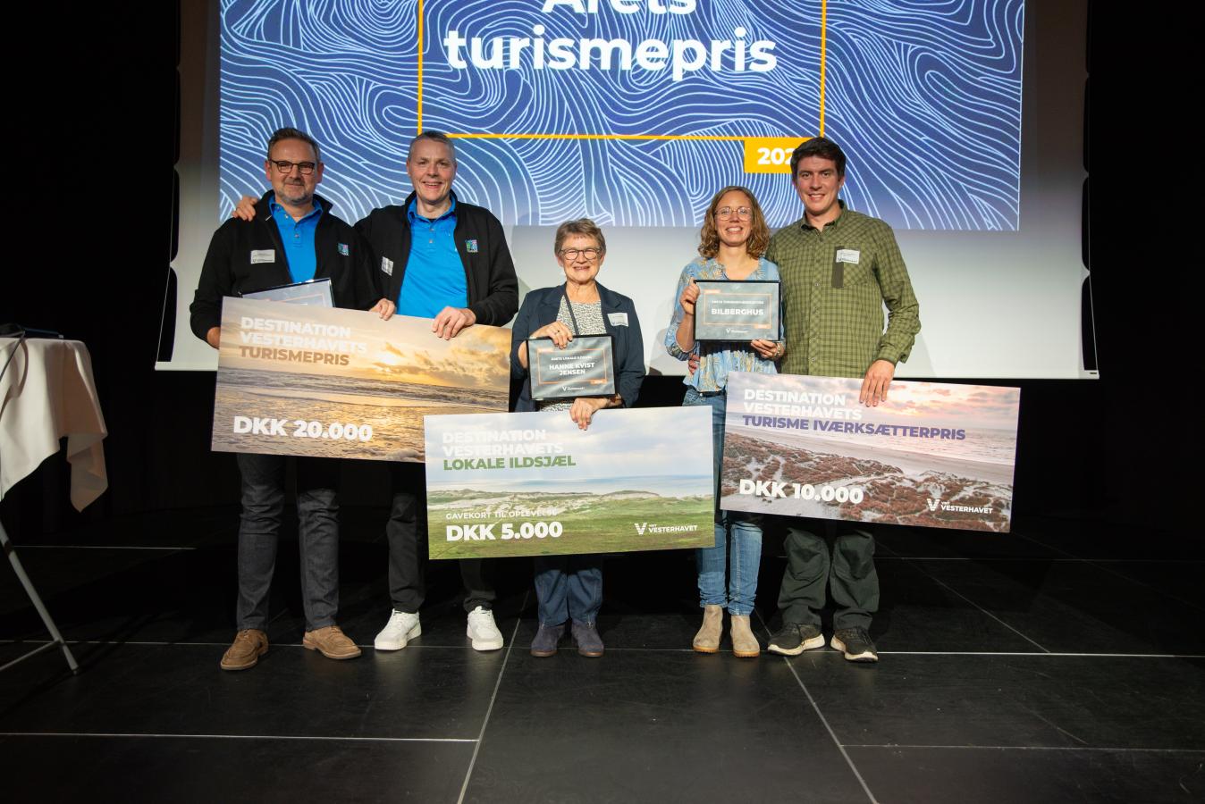 Vindere af årets priser til Destination Vesterhavets turismekonference 2024
