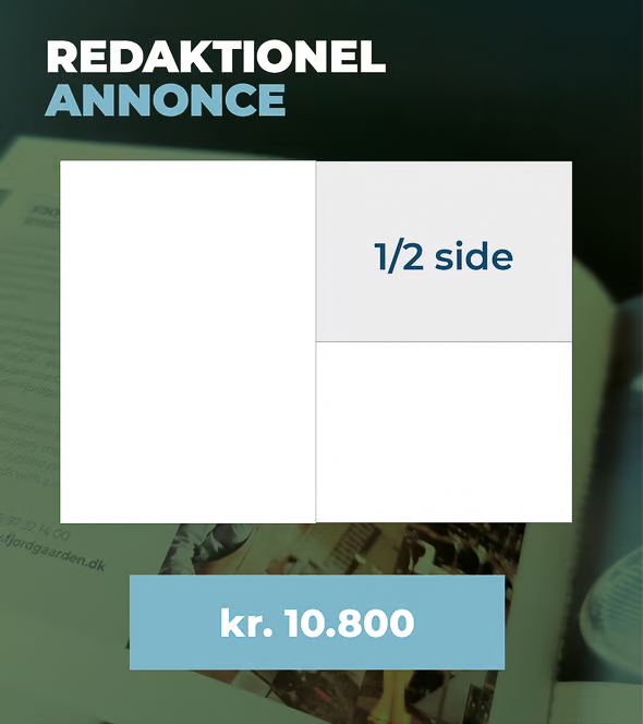 Annonce i VisitVesterhavet Guide