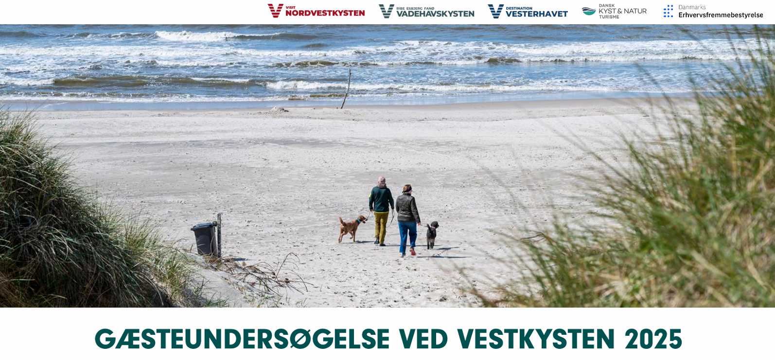 Gæsteundersøgelse ved Vestkysten 2025