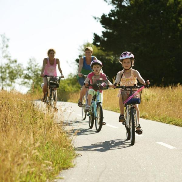 Cykeltur med familien