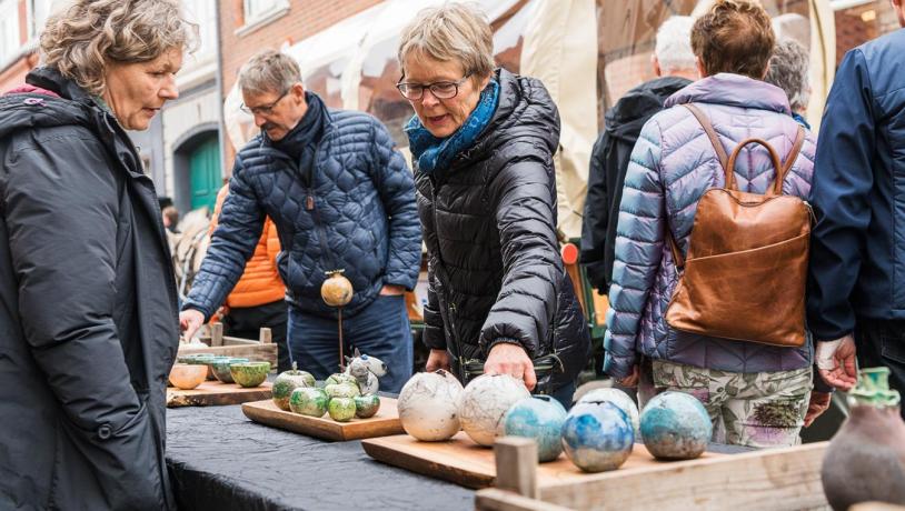 Artisans- and design market in Ringkøbing