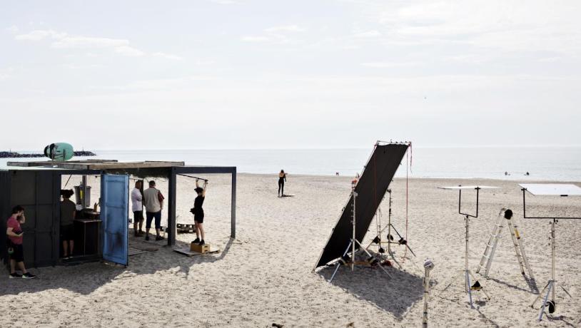 Hvide Sande TV Serien - "strandcafeen"