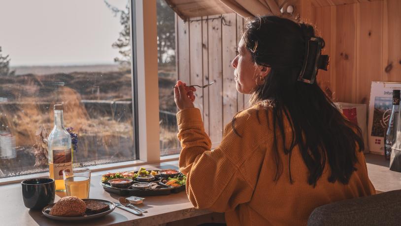 Hytte med udsigt Bilberghus