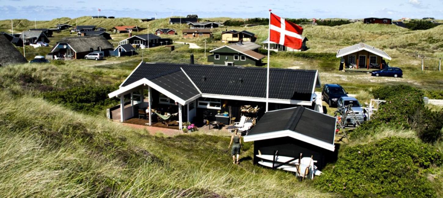 Holiday house at the North Sea