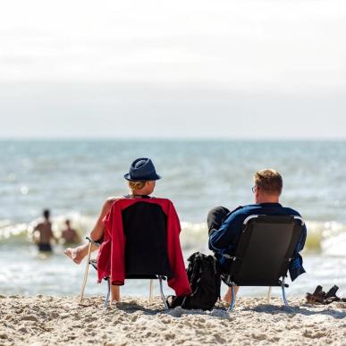 Holiday at the westcoast beach in Denmark 