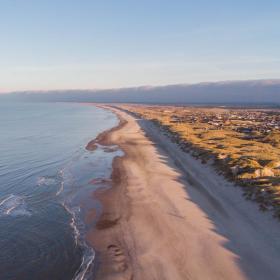 Henne Strand - drone