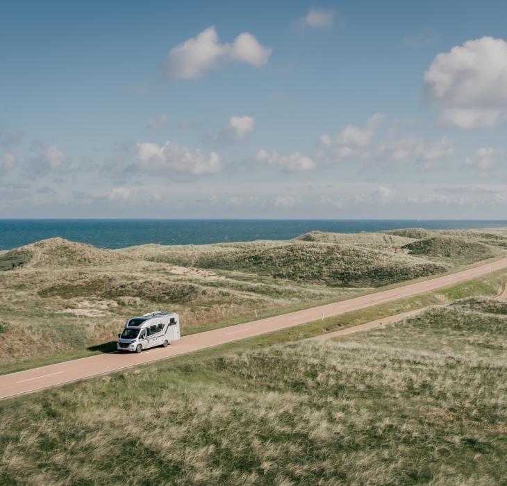 Autocamper vestkysten